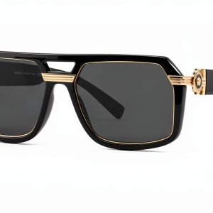 Men's sunglasses BrandX Black Full Rim Classic Design-0