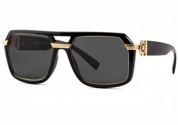 Men's sunglasses BrandX Black Full Rim Classic Design-0