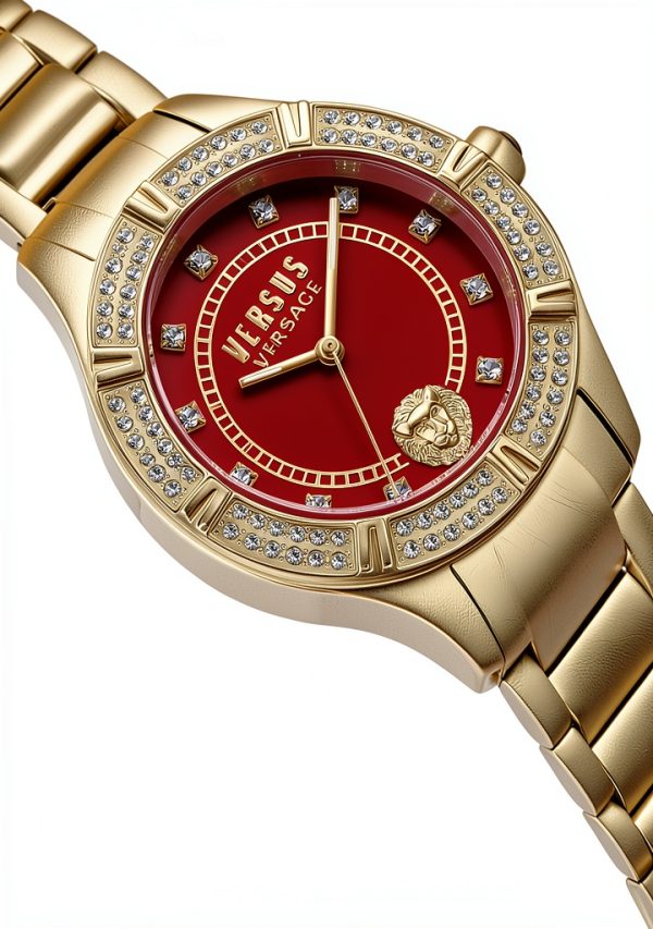 Versus Versace Women's Gold Tone 36mm Watch-2