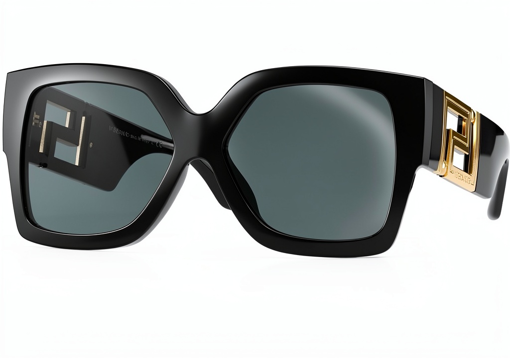 Versace women's acetate sunglasses on a sunny street