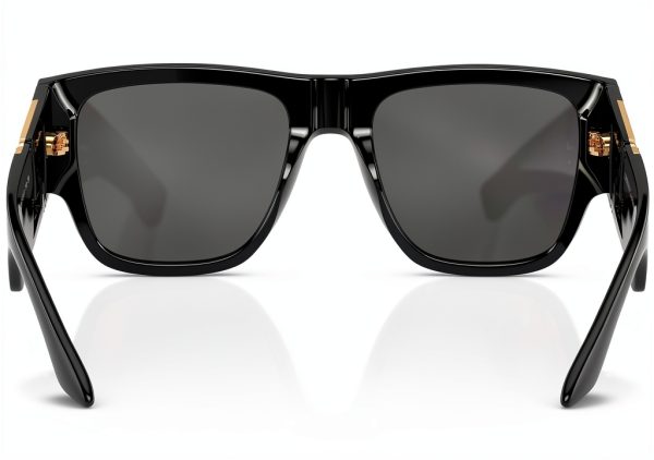 Grey-Black Men's Sunglasses Full Rim Frame 57mm-2