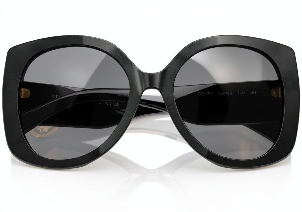 Versace Women's Black Sunglasses Medusa Icon VE4387-2