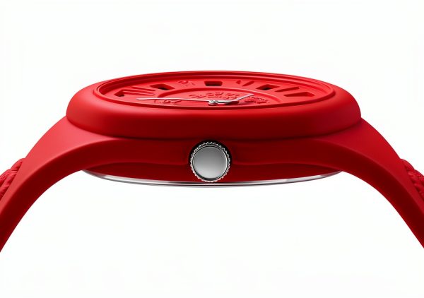 Versace Women's Red 39mm Quartz Watch Red Strap-1