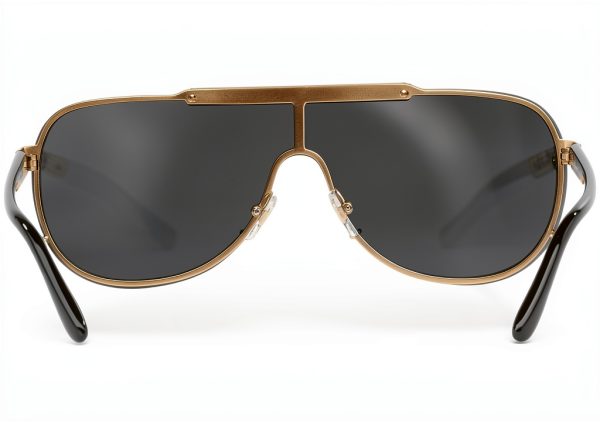 Versace Men's Sunglasses Black Gold 40-14-135 Luxury Frame-3