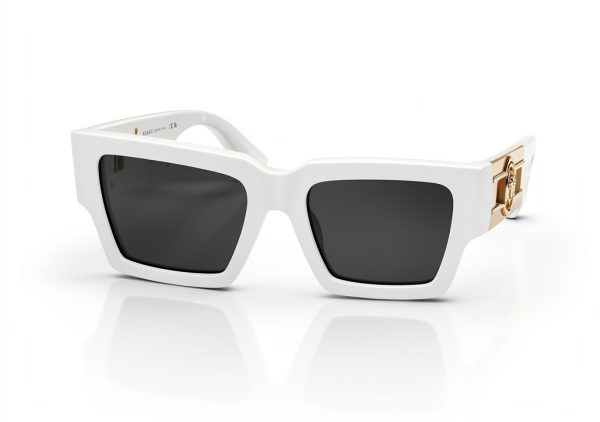 Havana Unisex Full Rim Rectangle Sunglasses Small Non Polarized-0