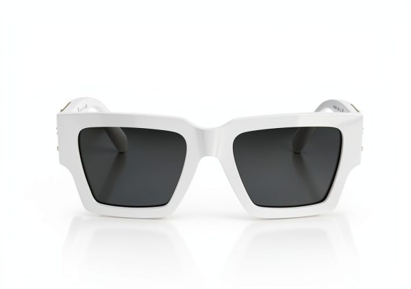 Havana Unisex Full Rim Rectangle Sunglasses Small Non Polarized-3