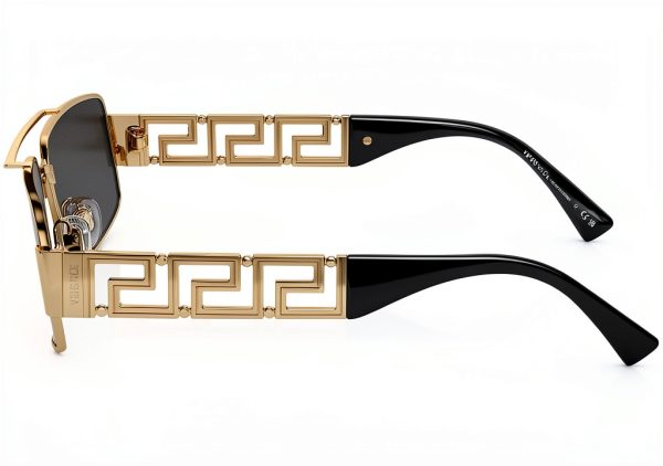 Gold X-Large Full Rim Men's Sunglasses BrandName Classic Design-1