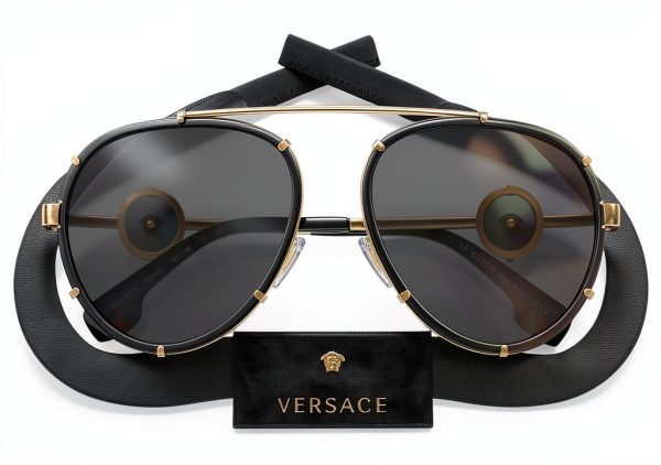 Versace Men's Sunglasses Model 0VE223214388761 Classic Polarized Lens-2