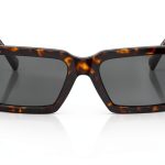 Havana Small Unisex Full Rim Rectangle Sunglasses Classic Design-0