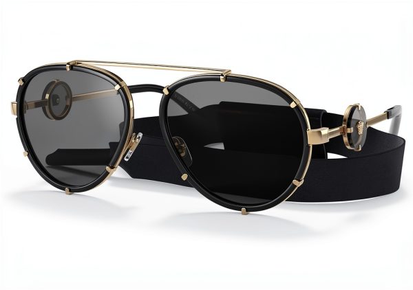 Versace Men's Sunglasses Model 0VE223214388761 Classic Polarized Lens-1